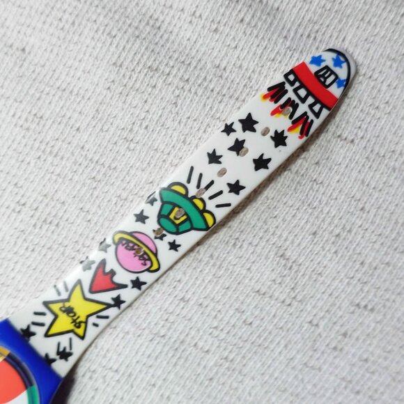 Swatch GN134 Space People Unisex Watch Jean-Charles de Castelbajac Vintage 1990s - Picture 5 of 10